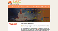Desktop Screenshot of kumbh-retreat.com